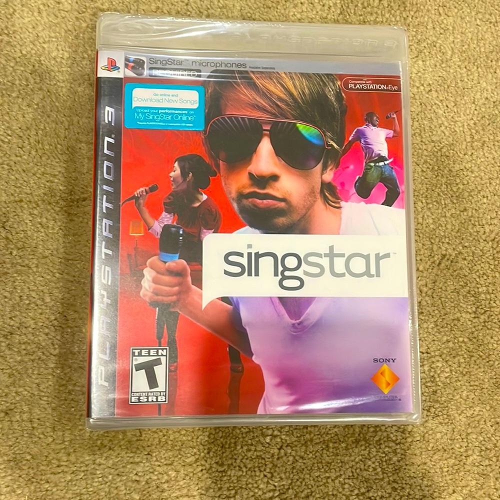 Sony PSP 3 singstar -new sealed